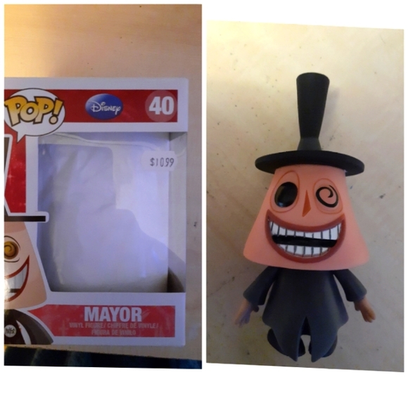 Original mayor #40 funko Pop RARE *read description* vaulted pop - Picture 1 of 7